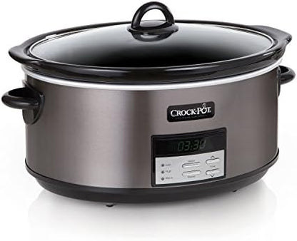 8 Quart Programmable Slow Cooker with Auto Warm - Curated Catalog Z8