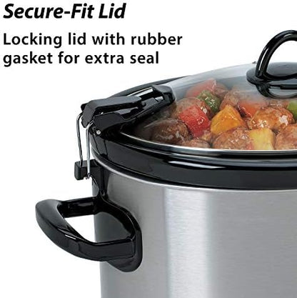 Cook & Carry 6 Quart Portable Slow Cooker - Curated Catalog Y9