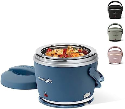 Electric Lunch Box Food Warmer 20oz – Faded Blue - Curated Catalog V8
