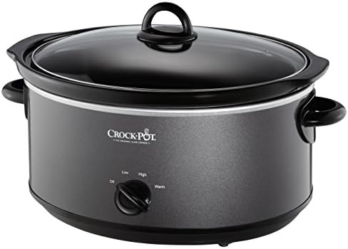 7 Quart Slow Cooker – Charcoal - Curated Catalog B0