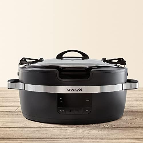 Thermoshield 6 Quart Slow Cooker with Carry Handles - Curated Catalog L3