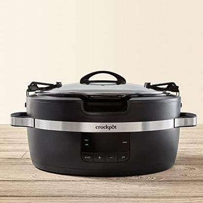 Thermoshield 6 Quart Slow Cooker with Carry Handles - Curated Catalog L3