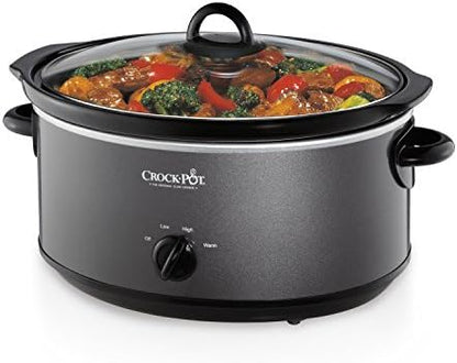 7 Quart Slow Cooker – Charcoal - Curated Catalog B0