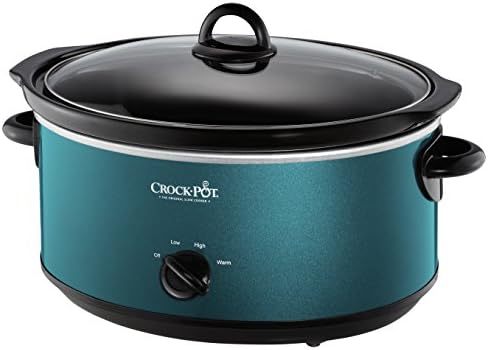 7 Quart Manual Slow Cooker – Turquoise - Curated Catalog X2