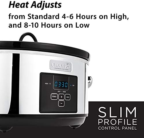 7 Quart Programmable Slow Cooker – Polished Platinum - Curated Catalog C1