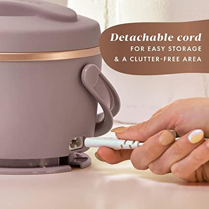 Electric Lunch Box Food Warmer 20oz – Blush Pink - Curated Catalog H0