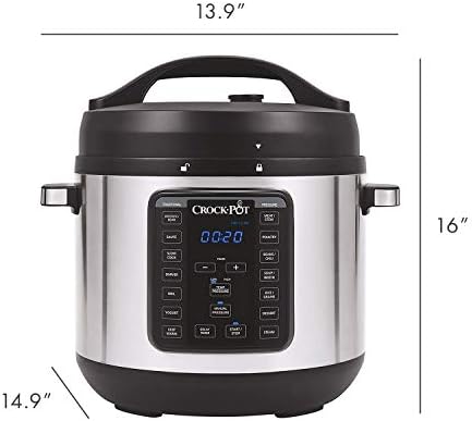 8 Quart Express Crock Multi-Use Pressure Cooker - Curated Catalog E9