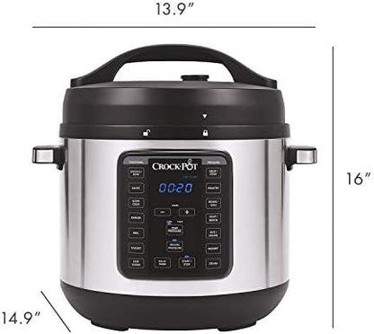 8 Quart Express Crock Multi-Use Pressure Cooker - Curated Catalog E9