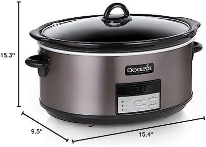 8 Quart Programmable Slow Cooker with Auto Warm - Curated Catalog Z8