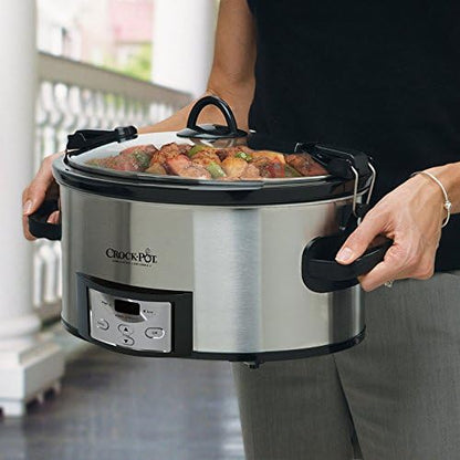 Cook & Carry 6 Quart Programmable Slow Cooker - Curated Catalog T5
