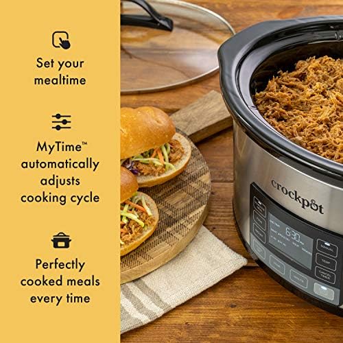 MyTime 6 Quart Programmable Slow Cooker - Curated Catalog B8