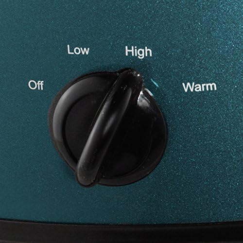 7 Quart Manual Slow Cooker – Turquoise - Curated Catalog E3