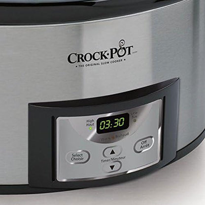 Cook & Carry 6 Quart Programmable Slow Cooker - Curated Catalog T5