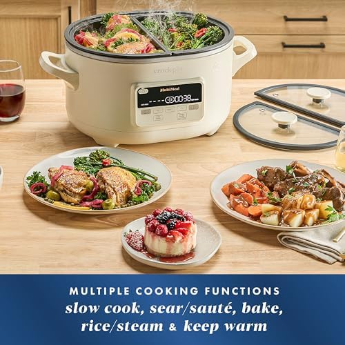 MultiMeal Multicooker with Programmable Slow Cooker - Curated Catalog U7