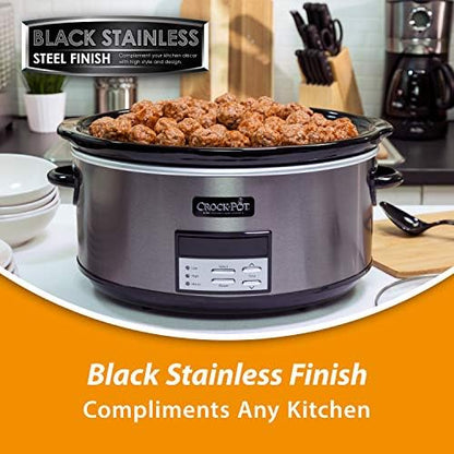 8 Quart Programmable Slow Cooker with Auto Warm - Curated Catalog Z8