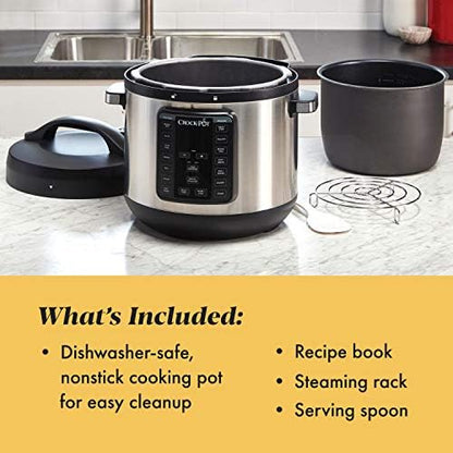 8 Quart Express Crock Multi-Use Pressure Cooker - Curated Catalog E9