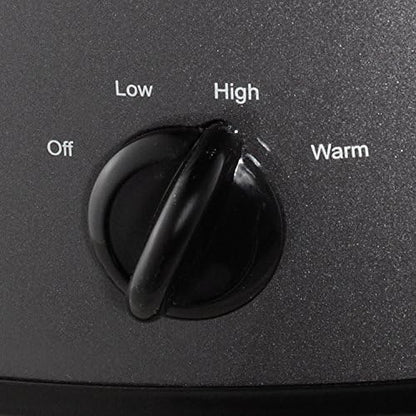 7 Quart Slow Cooker – Charcoal - Curated Catalog B0