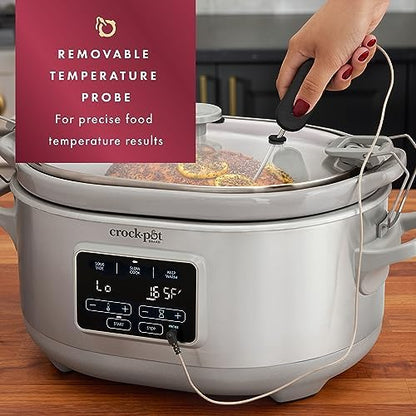 7 Quart Programmable Cook & Carry Slow Cooker - Curated Catalog O1