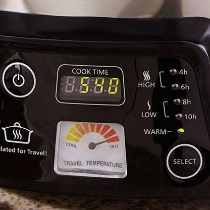 Cook & Carry 6 Quart Programmable Slow Cooker - Curated Catalog T5