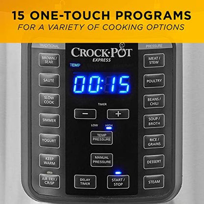 Express Crisp 8 Quart 10-in-1 Pressure Cooker - Curated Catalog T3