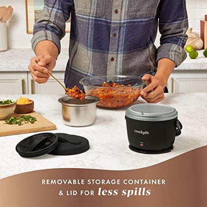 Electric Lunch Box Food Warmer 20oz – Black - Curated Catalog C9
