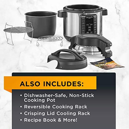 Express Crisp 8 Quart 10-in-1 Pressure Cooker - Curated Catalog T3