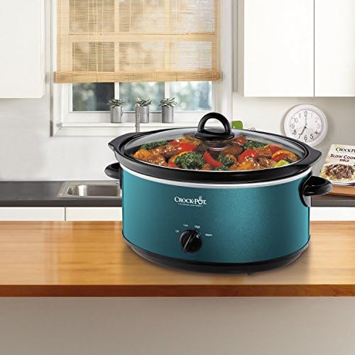 7 Quart Manual Slow Cooker – Turquoise - Curated Catalog E3