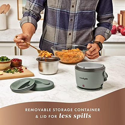 Portable Electric Lunch Box Food Warmer – Green - Curated Catalog U6