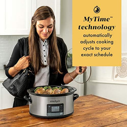 MyTime 6 Quart Programmable Slow Cooker - Curated Catalog B8
