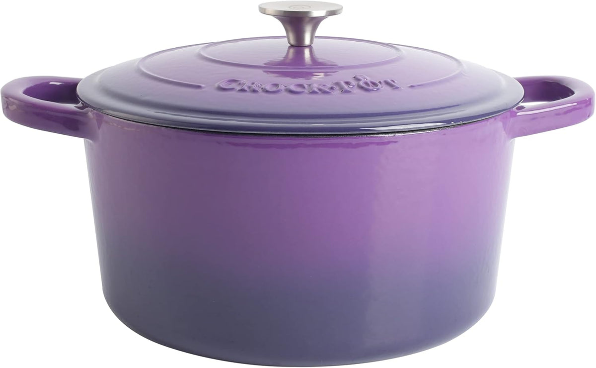 3 Quart Enameled Cast Iron Dutch Oven – Aqua - Curated Catalog T6