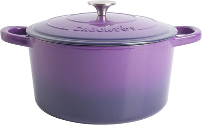3 Quart Enameled Cast Iron Dutch Oven – Aqua - Curated Catalog T6
