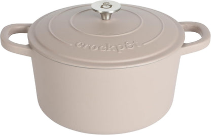 3 Quart Enameled Cast Iron Dutch Oven – Aqua - Curated Catalog T6