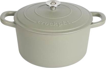 3 Quart Enameled Cast Iron Dutch Oven – Aqua - Curated Catalog T6