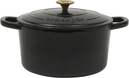 3 Quart Enameled Cast Iron Dutch Oven – Aqua - Curated Catalog P4
