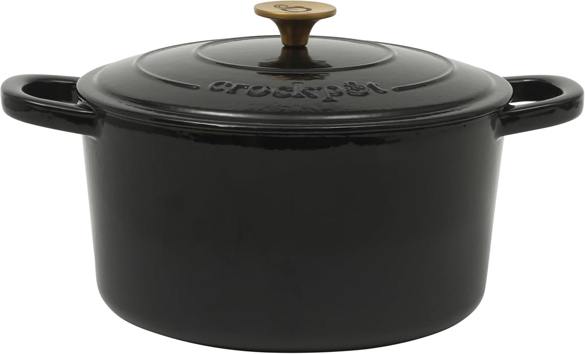 3 Quart Enameled Cast Iron Dutch Oven – Aqua - Curated Catalog T6