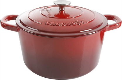 3 Quart Enameled Cast Iron Dutch Oven – Aqua - Curated Catalog T6