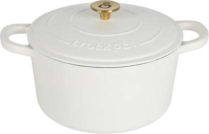 3 Quart Enameled Cast Iron Dutch Oven – Aqua - Curated Catalog T6