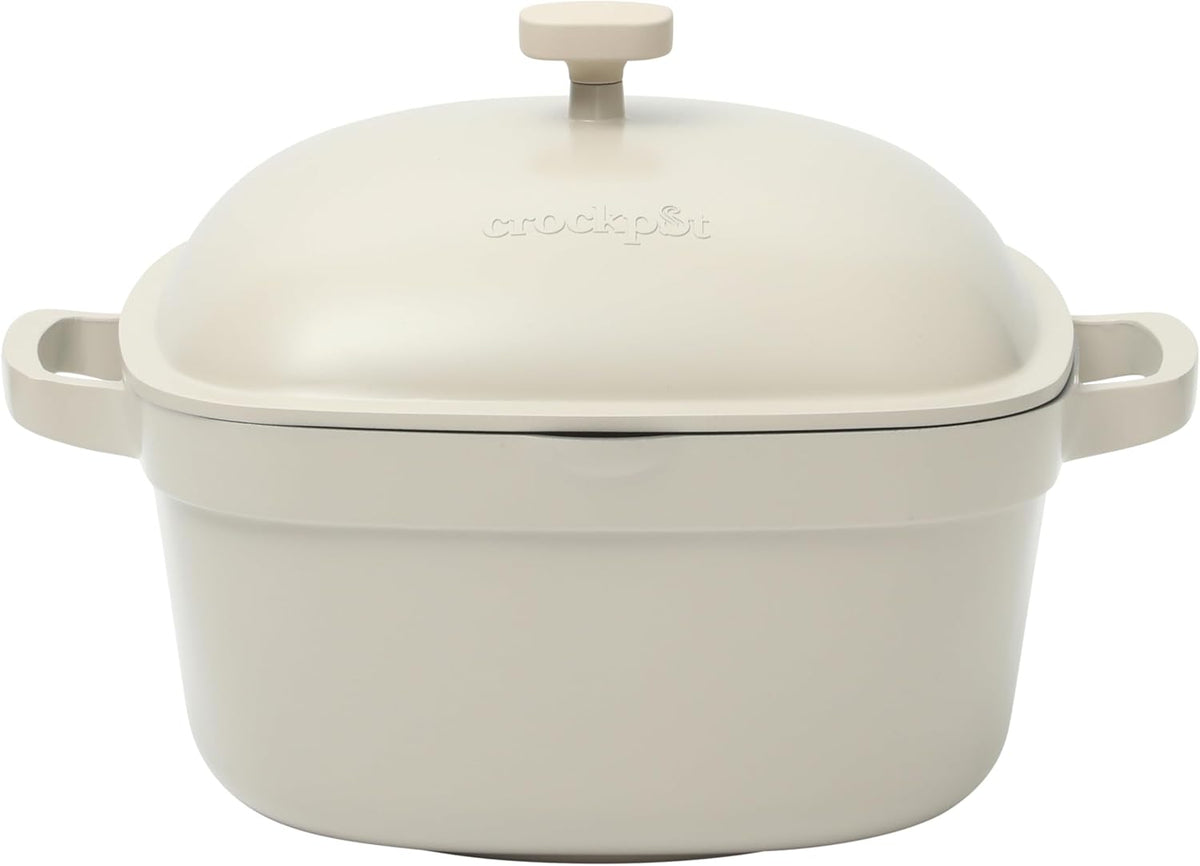 3 Quart Enameled Cast Iron Dutch Oven – Aqua - Curated Catalog T6