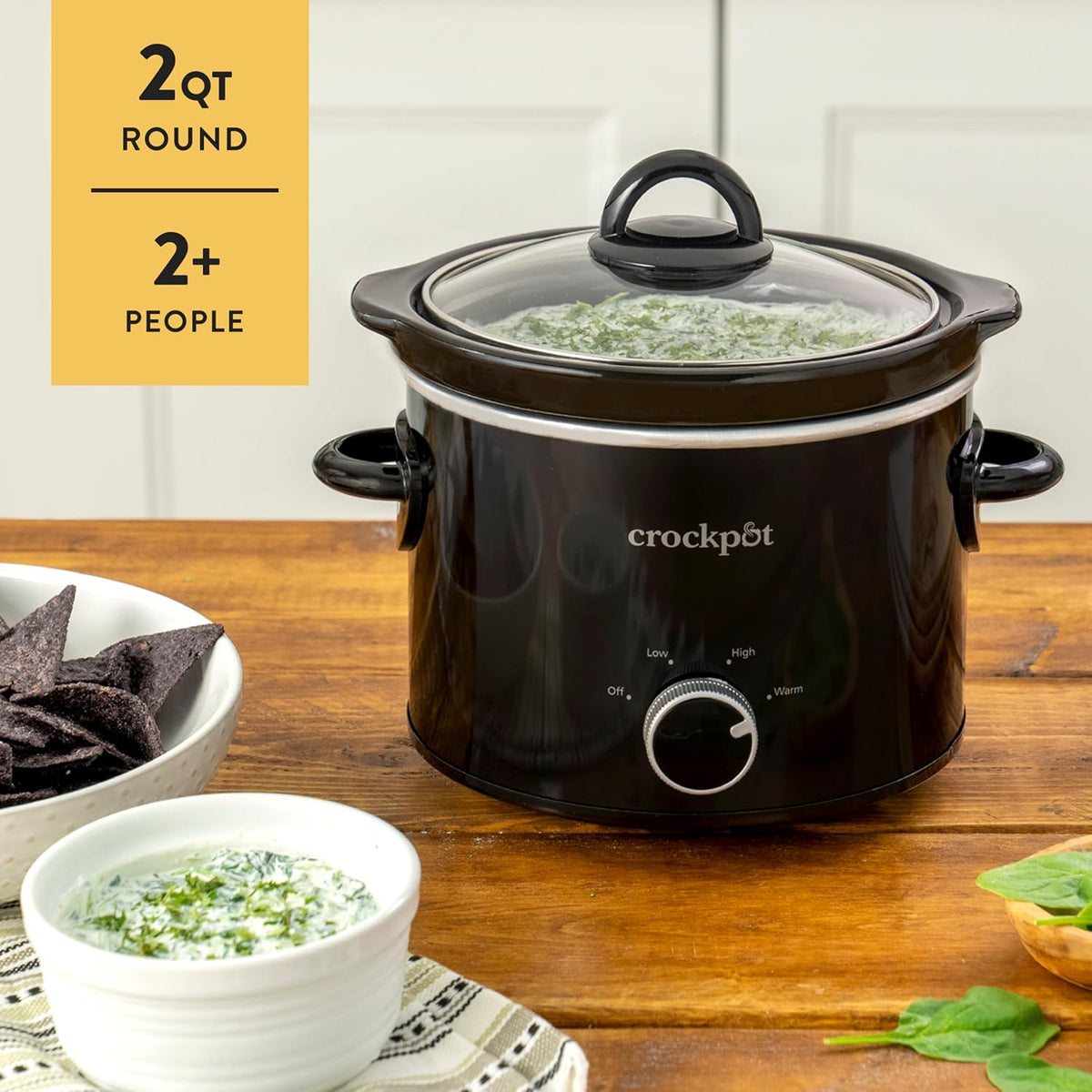 2 Quart Mini Slow Cooker – Classic Compact Cooker - Curated Catalog Z9