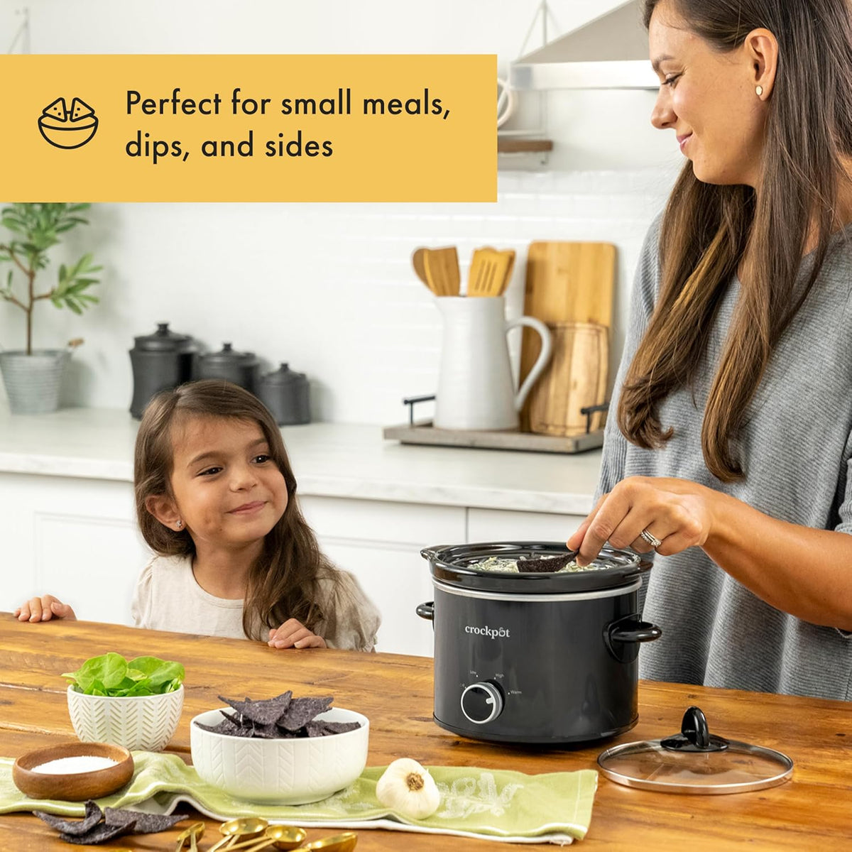 2 Quart Mini Slow Cooker – Classic Compact Cooker - Curated Catalog G7